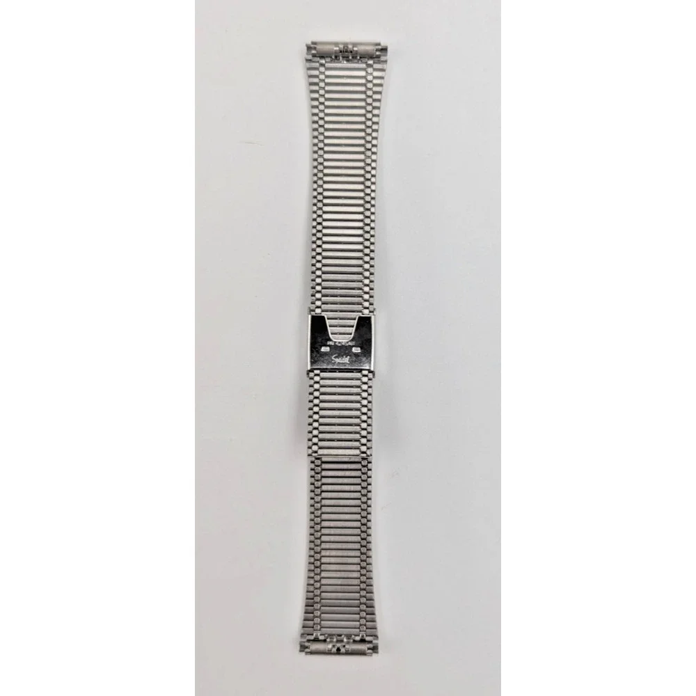 Speidel Gold Silver Stainless Steel Men Watch Band